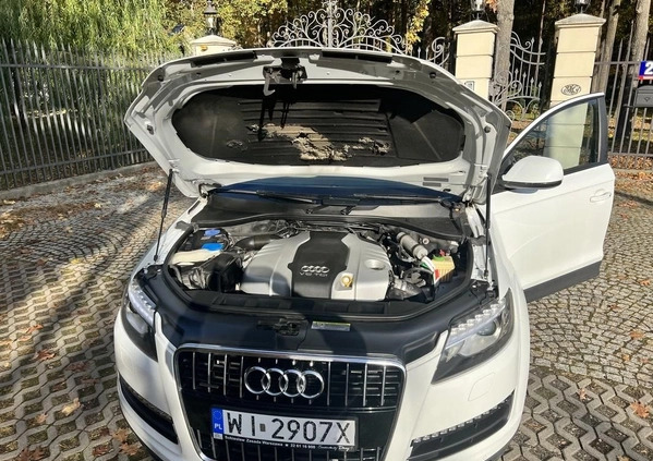 Audi Q7 cena 79000 przebieg: 247000, rok produkcji 2014 z Warszawa małe 172